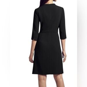 MM LAFLEUR Black 3/4 Sleeve Cocktail Dress Size small